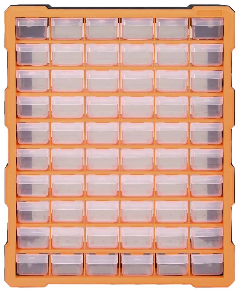 vidaXL Organiser met 60 lades 38x16x47,5 cm