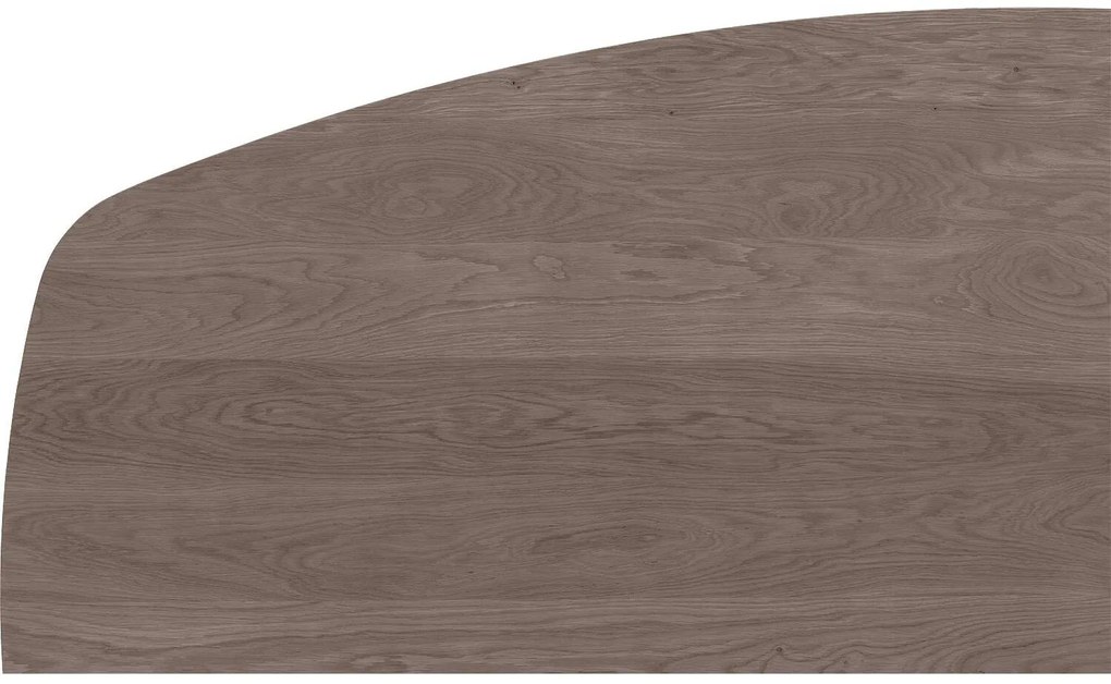 Goossens Excellent Eettafel Uniek, Semi ovaal 180 x 100 cm