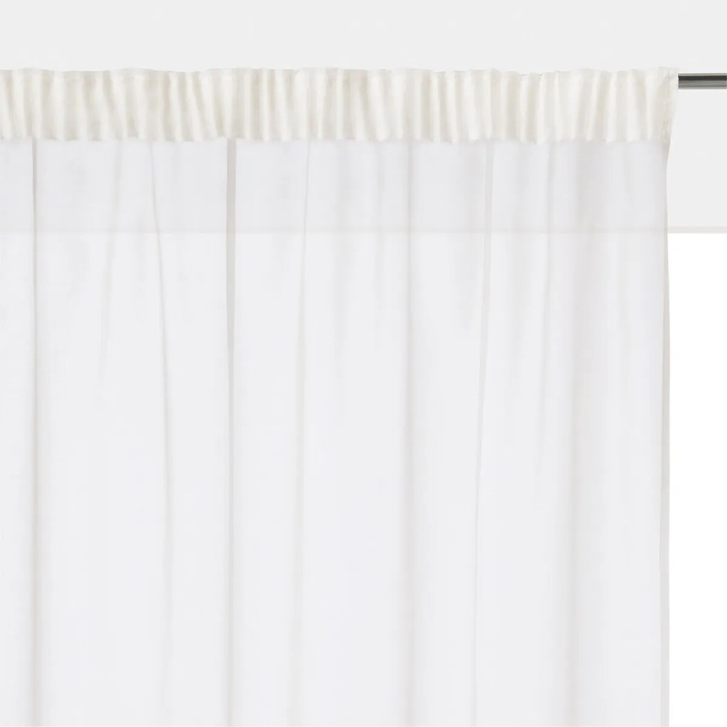 Gordijn met aangerimpelde bies en golf, LIMPO