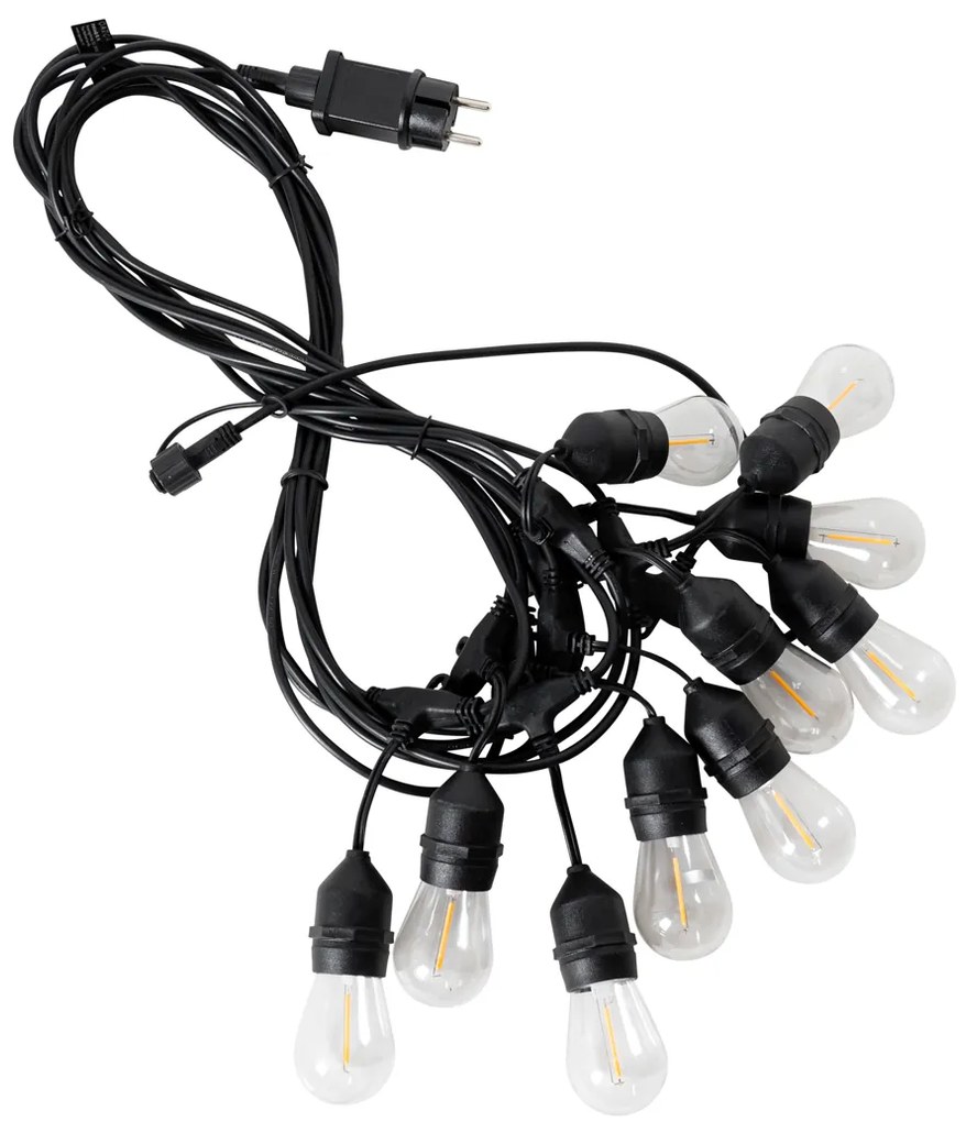 Lichtsnoer LED 10 meter 10-lichts helder IP44 - Chill