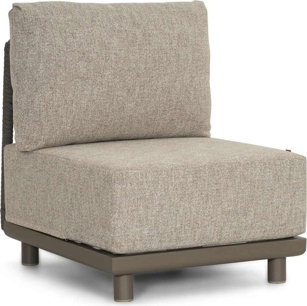 Loungeset tuin 6 personen Rope Taupe  Santika Furniture Santika