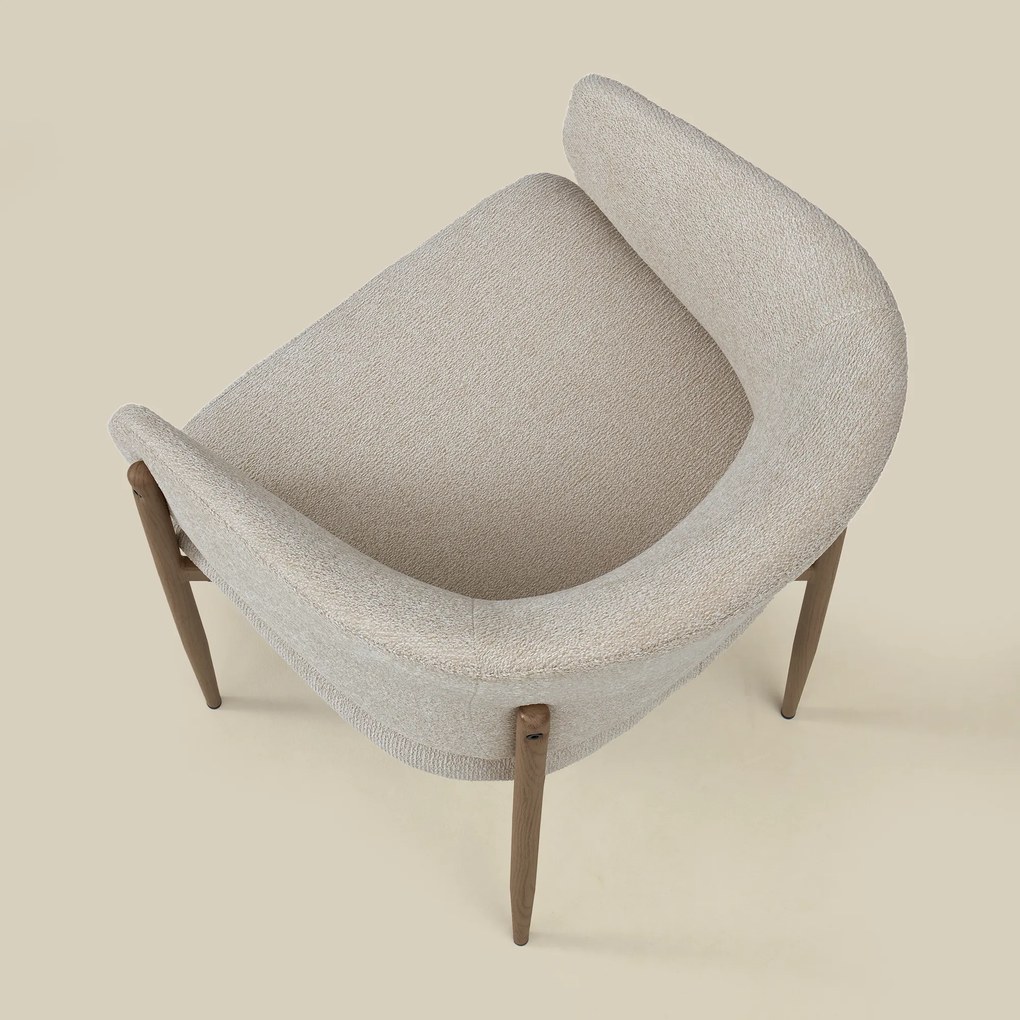 Eiken Eetkamerstoel Met Armleuningen