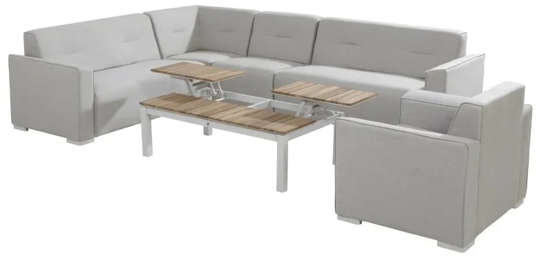 4 Seasons outdoor | Tavira  Loungeset    antraciet weerbestendig