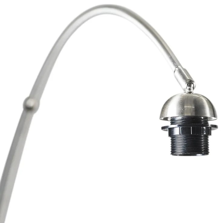Moderne booglamp staal XL verstelbaar Retro Binnenverlichting Lamp