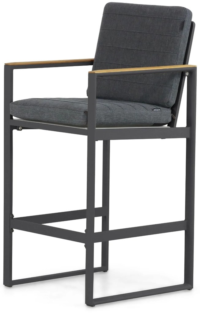 Barstoel Aluminium Grijs-antraciet Lifestyle Garden Furniture Faro
