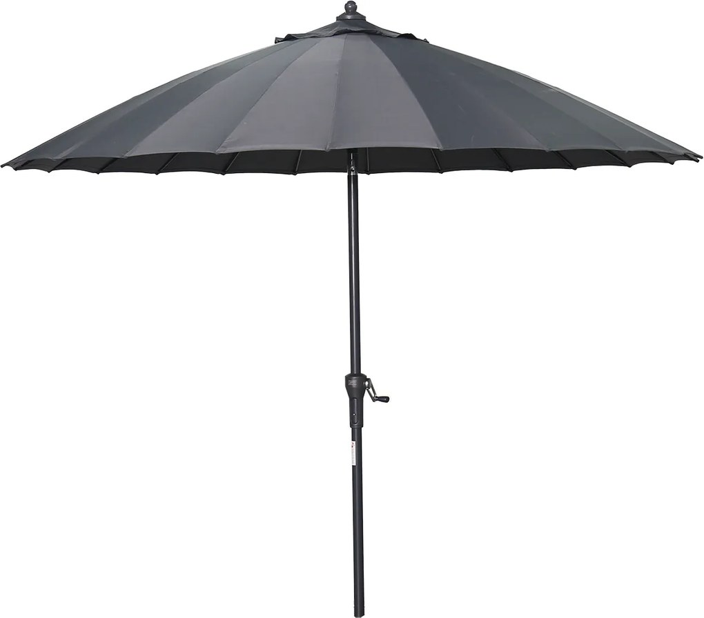 Garden Impressions Parasol Manilla Ø250 cm - donker grijs