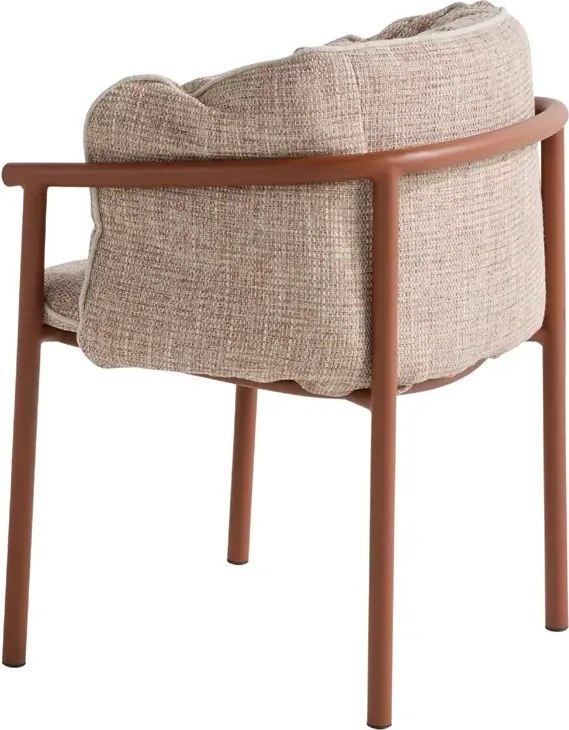 4 Seasons Outdoor Coral tuinstoel Spicy Tuinstoel beige weerbestendig