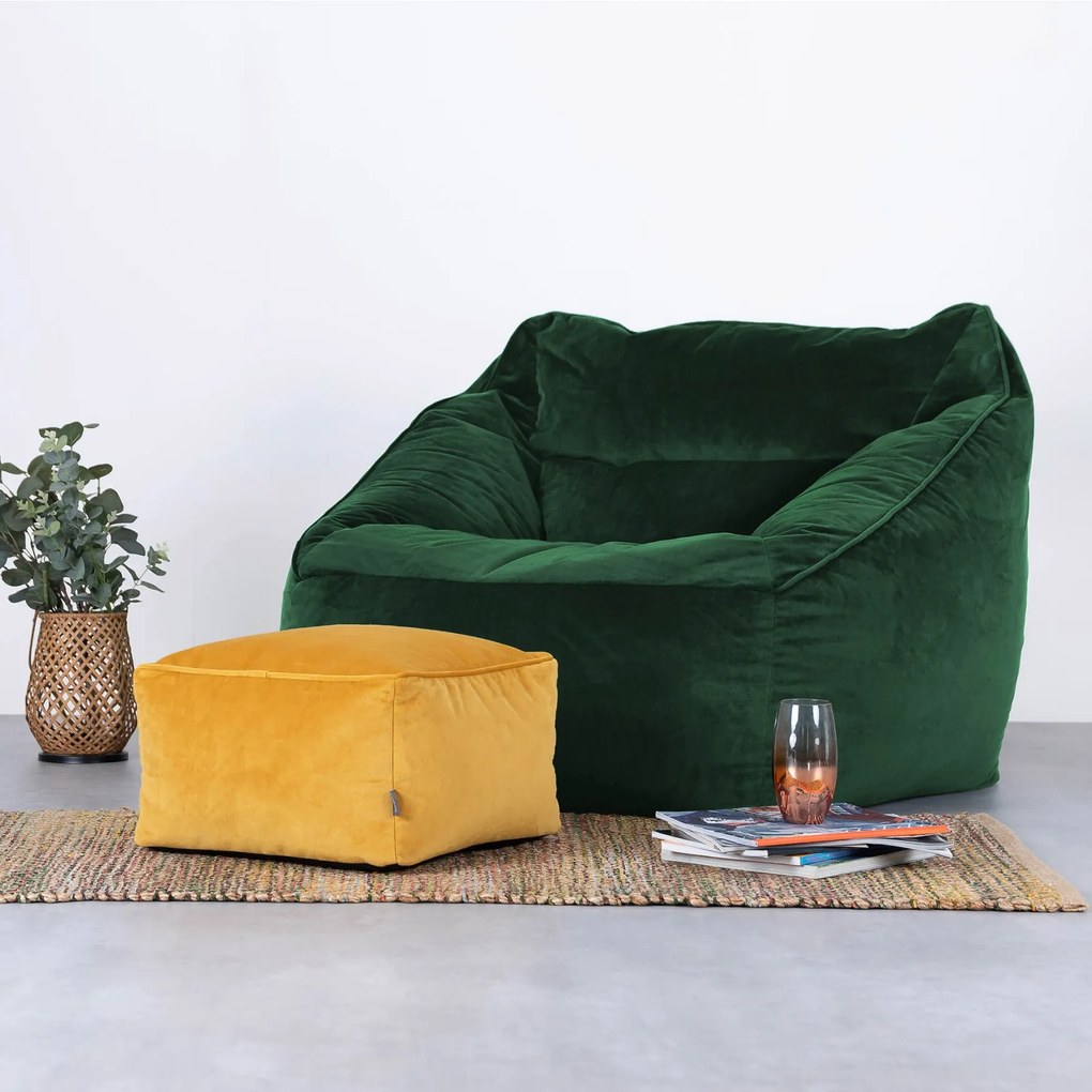 Amara Velvet Footstool