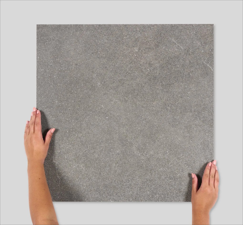 Vloer-/wandtegel Saqu Neutral Design Collection 60x60cm dark grey mat gerectificeerd