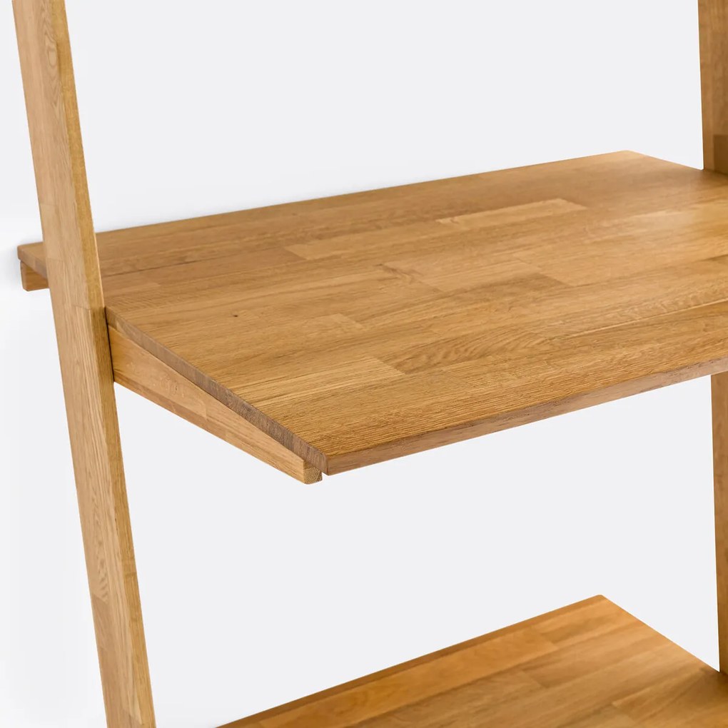 Wandrek/bureau in eik, Domeno