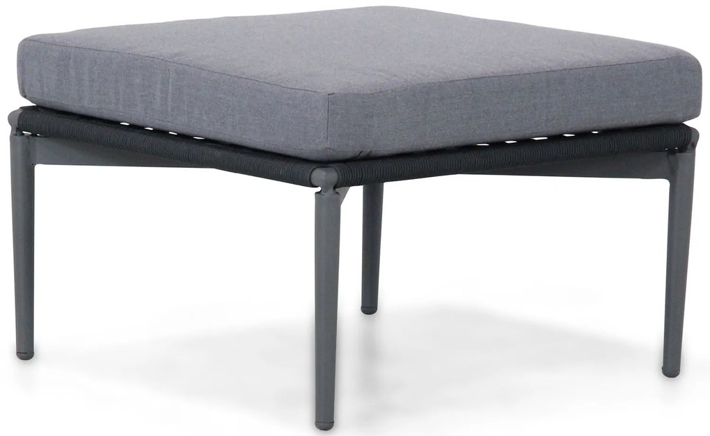 Lifestyle Alanya lounge voetenbank dark grey