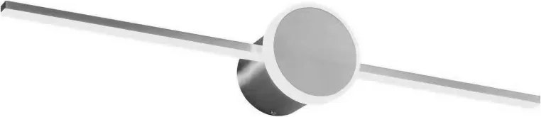 Badkamer wandlamp LED Rond Chroom 80cm APP847-1W