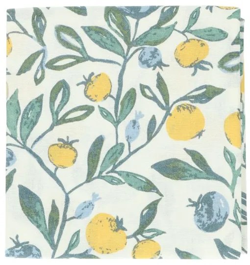 Theedoek, bio-katoen, zomerfruit 50 x 70 cm