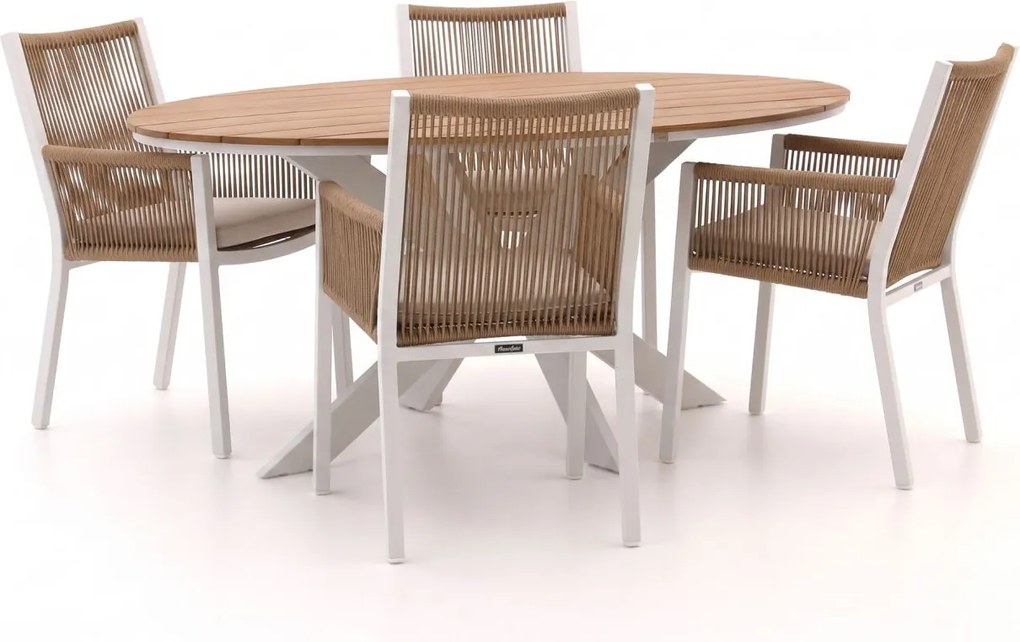 Diningset Manifesto  | 6 personen | Tuinset polywood | 7-delig | Kees Smit Tuinmeubelen