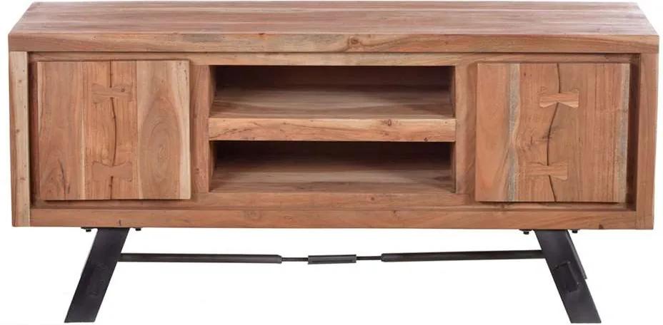 TV-meubel Louis - acaciahout - 130x60x40 cm - Leen Bakker