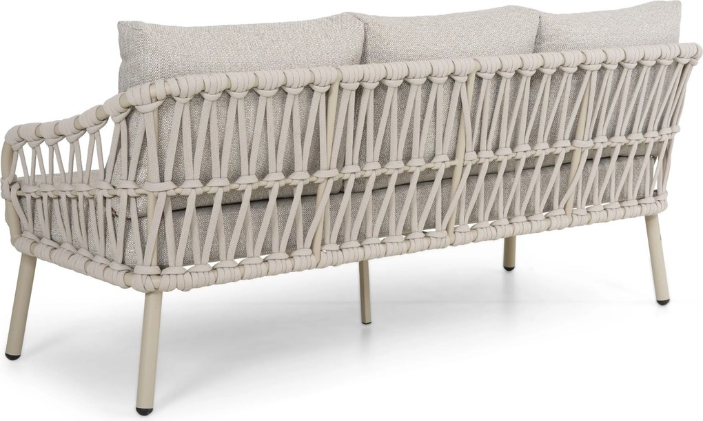 Stoel en Bank Loungeset 5 personen Rope Zand/Beige Coco Oliva