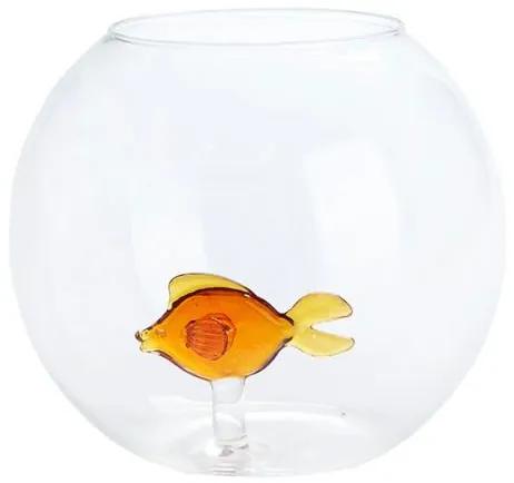 Balvi Vaas Fish 13 X 15 Cm Borosilicaatglas