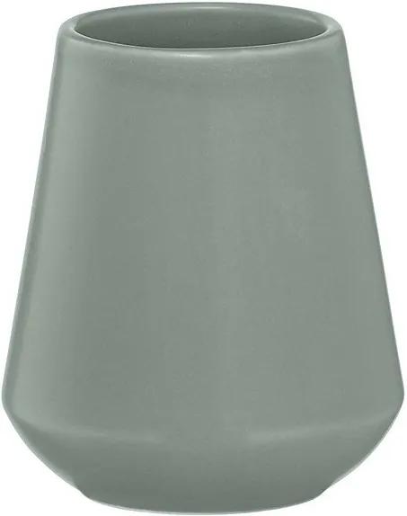Sealskin Conical Beker 9.5x11.1x9.5cm Porselein groen 362330434