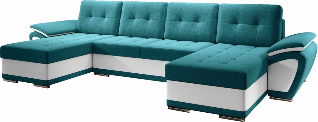 Hoekbank Arvada 115, Aanwezig, Aanwezig, 336x157x97cm, 189 kg, Poten: Metaal, Kunststof