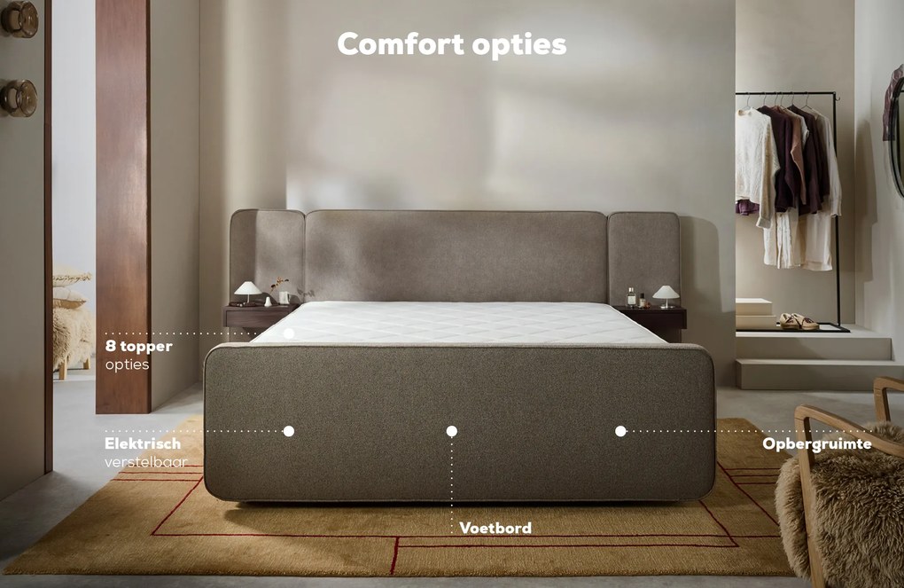 Boxspring Home Connect - by vtwonen – Bij Swiss Sense