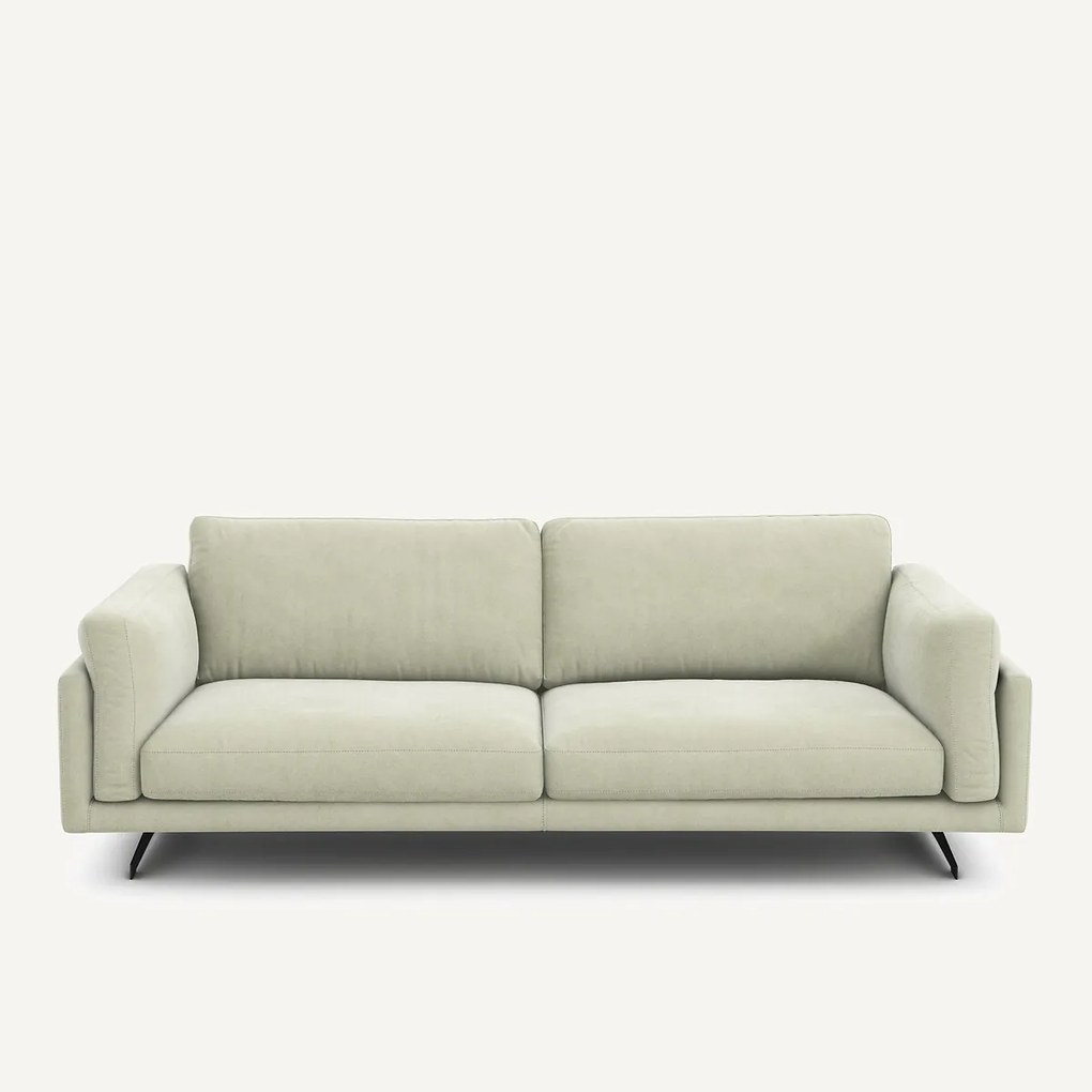 Bank van stonewashed fluweel, CÉSAR