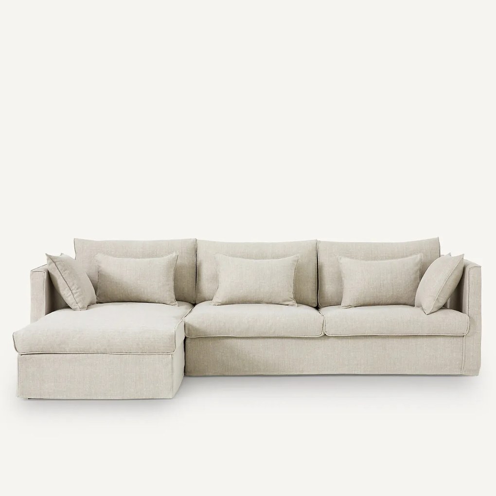 Katoenen en linnen hoekbank, Camille