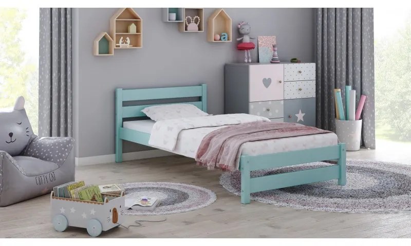 Kinderen Turkoois Eenpersoonsbed - Apollo For Kids Kinderen Peuter Junior Tieners 5056231773997 Children's Beds Home, 160x80, Geen, Geen Children's Be