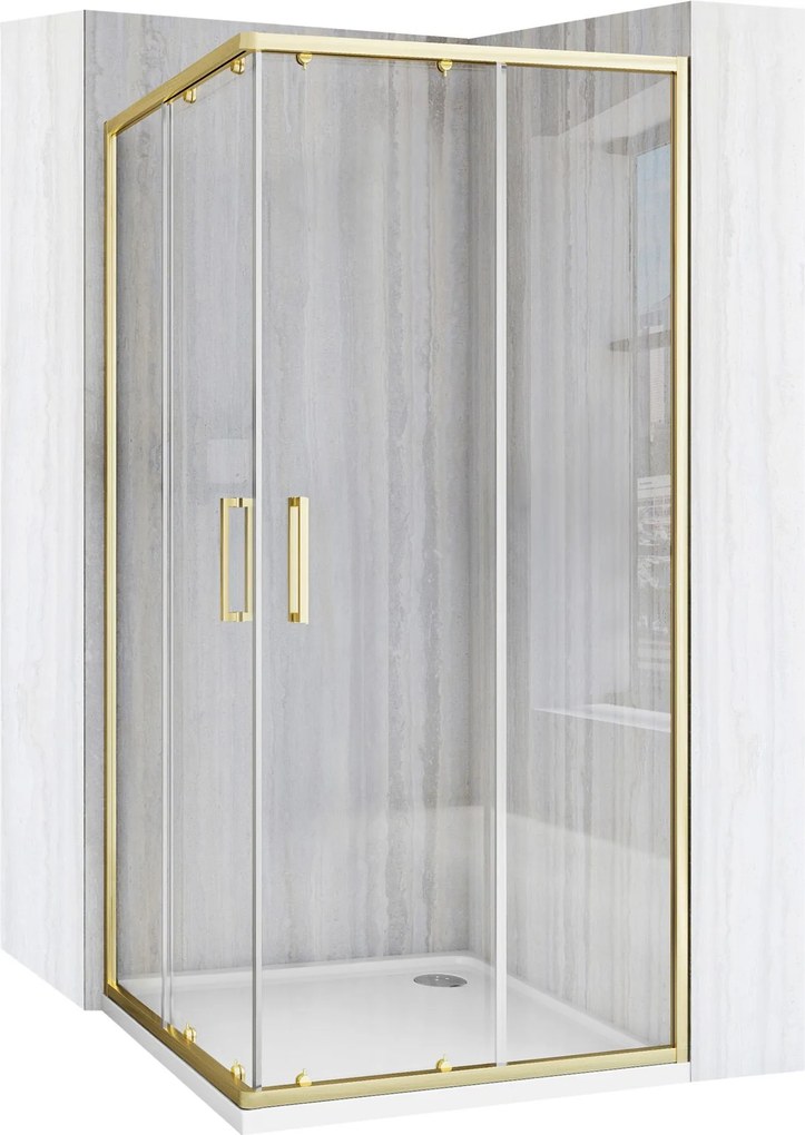 Rea City 90x90 douchewand Gold