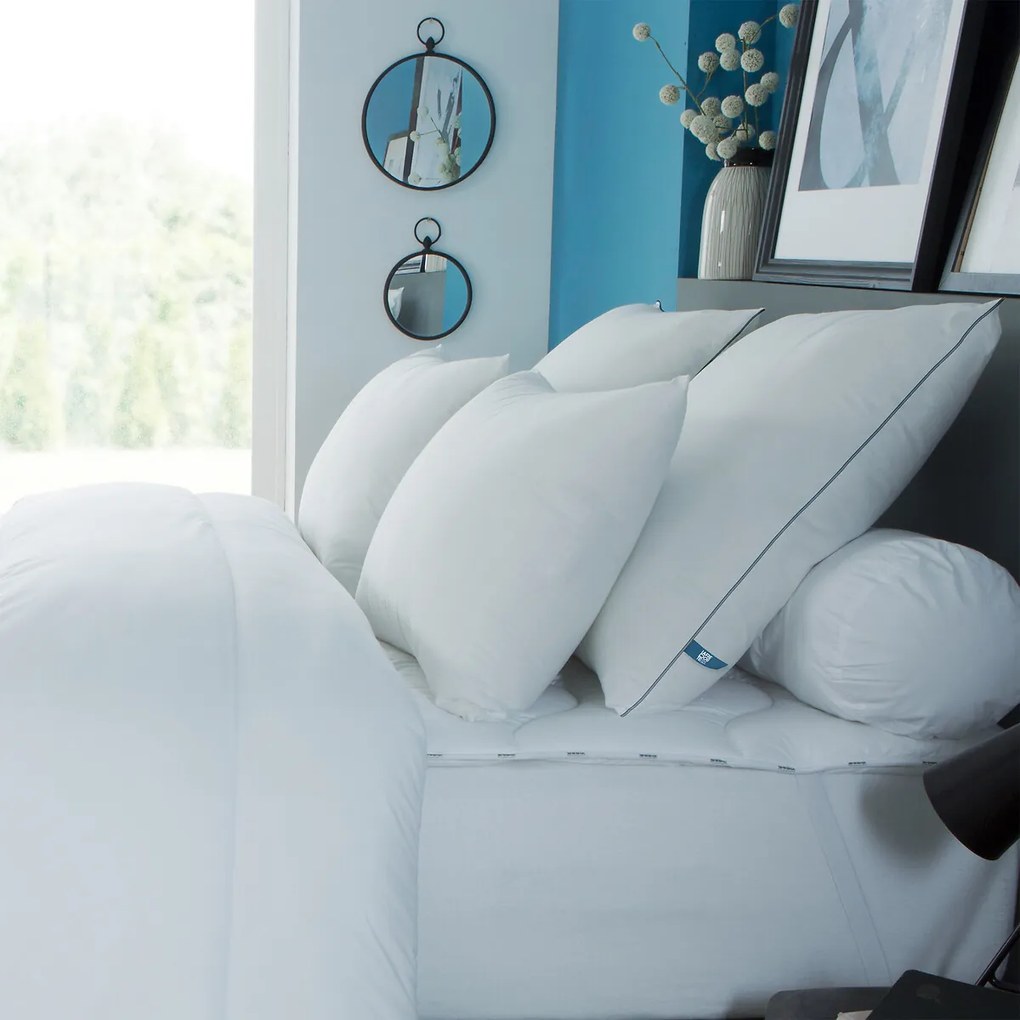 Stevig hoofdkussen hotelcomfort