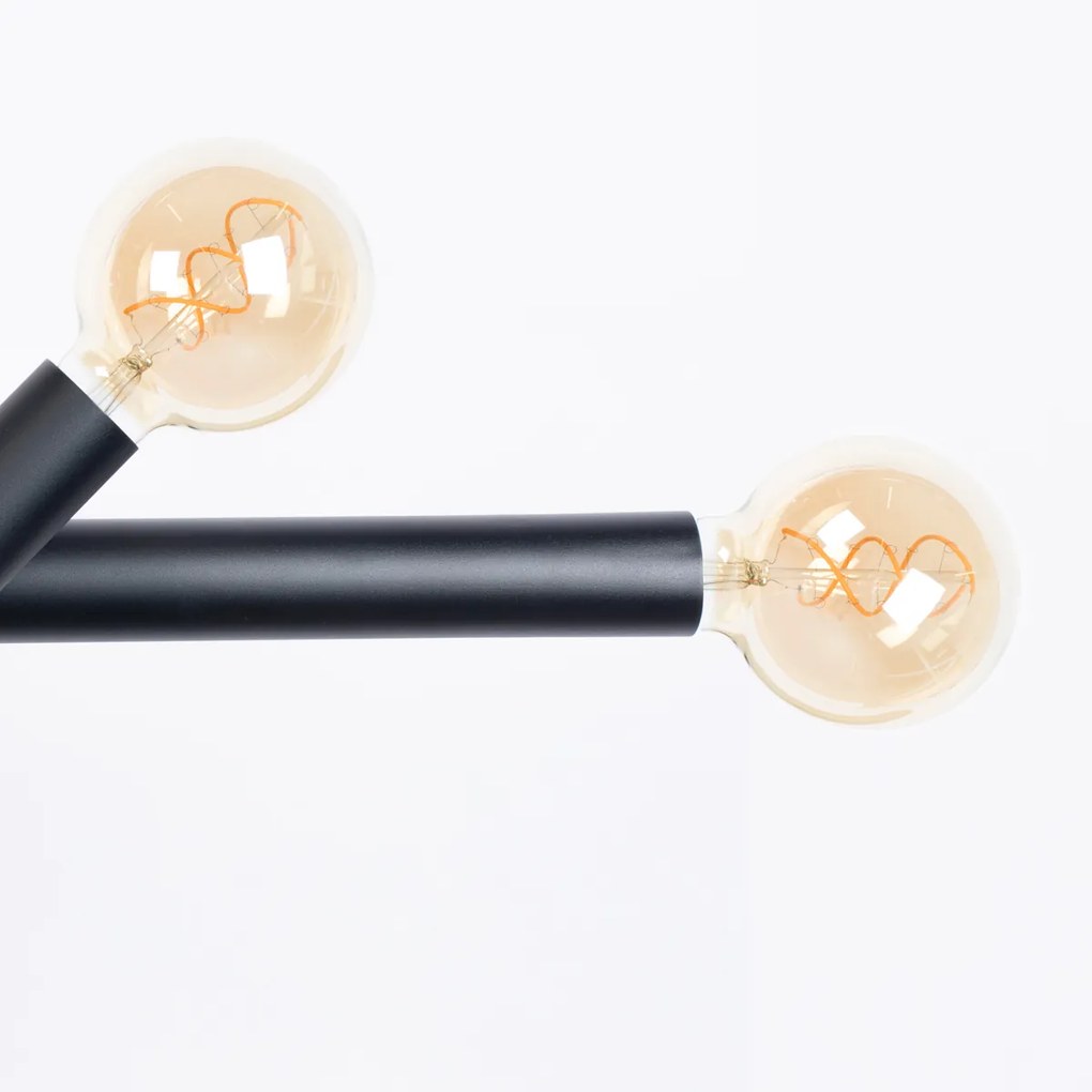 Zuiver Hawk Wide Mat Zwarte Design Hanglamp