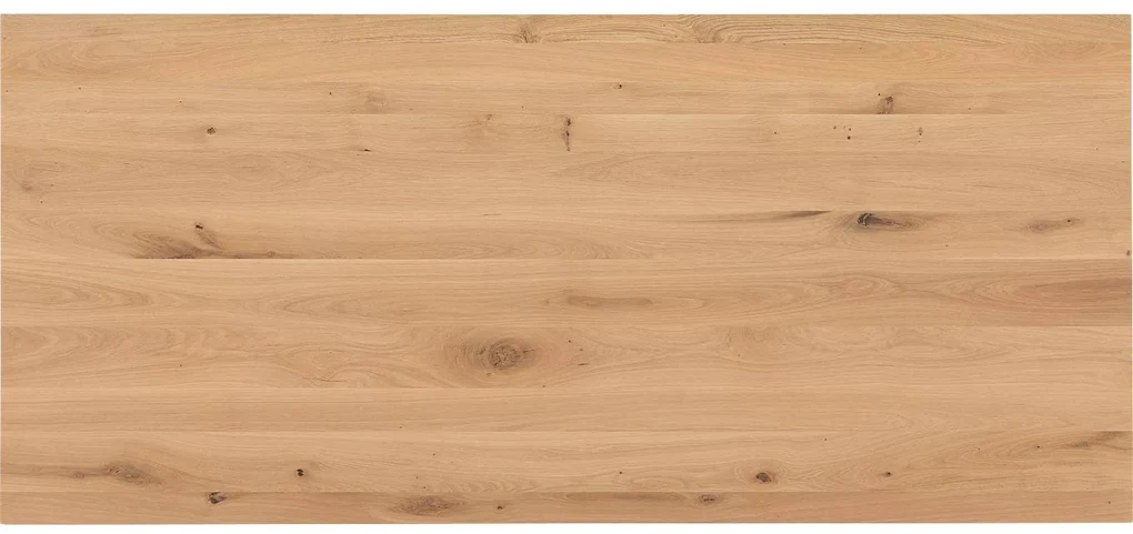 Goossens Eettafel Blade, Strak blad 200 x 100 cm 6 cm dik
