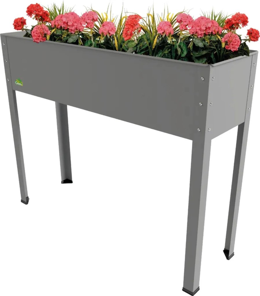 Bio Green Freising Verhoogd Bed - Maat XL - Gegalvaniseerd Staal - Balkon/Terras