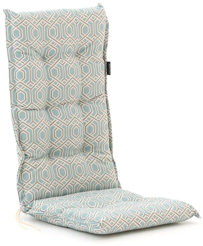 + 15% kassakorting | Dikke tuinkussen | Blauw  | Katoen/Polyester | Madison | 123x50cm | Kees Smit Tuinmeubelen