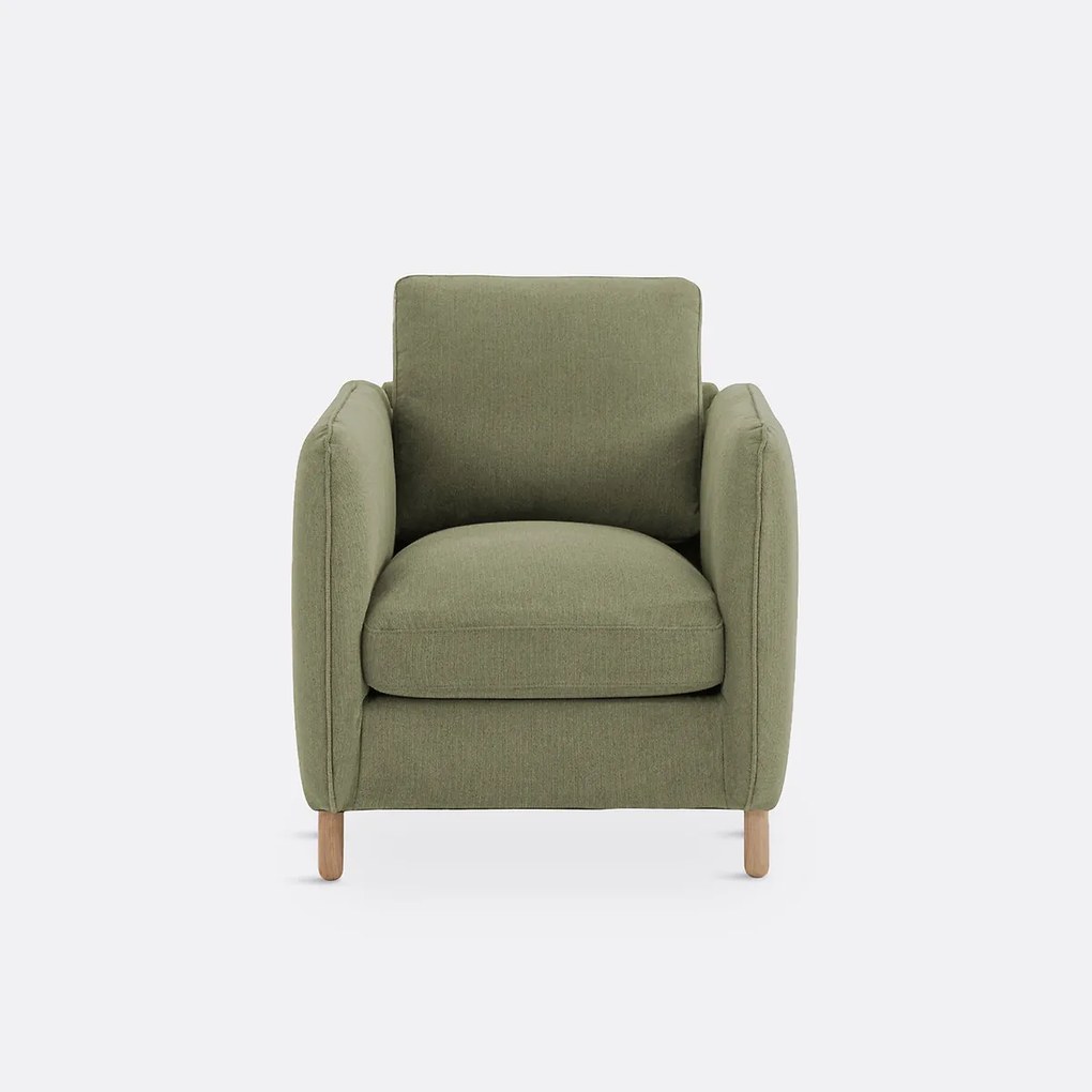 Fauteuil mêlee polyester, Loméo