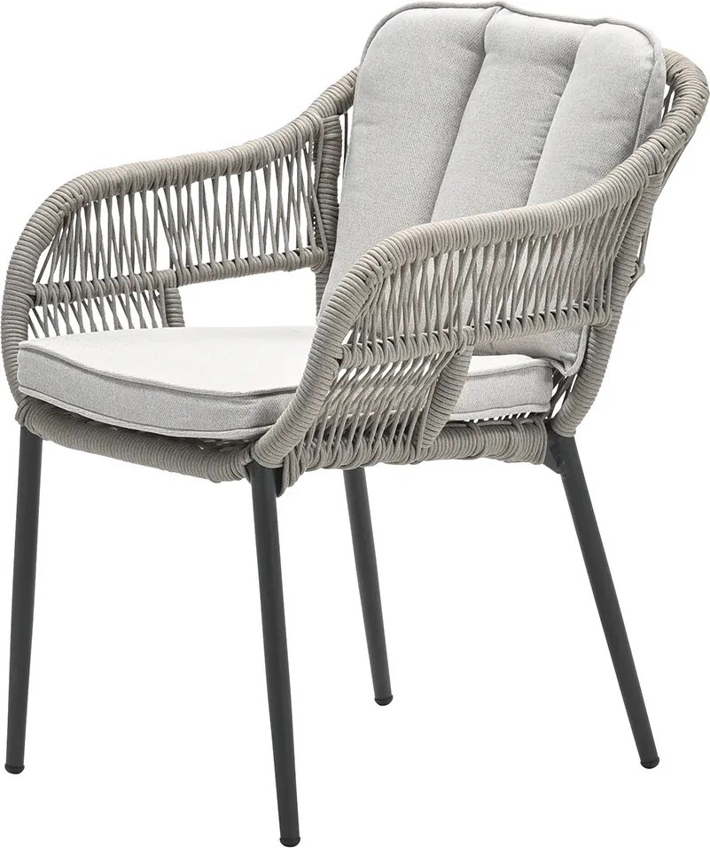 Garden Impressions Patricia dining fauteuil - donker grijs