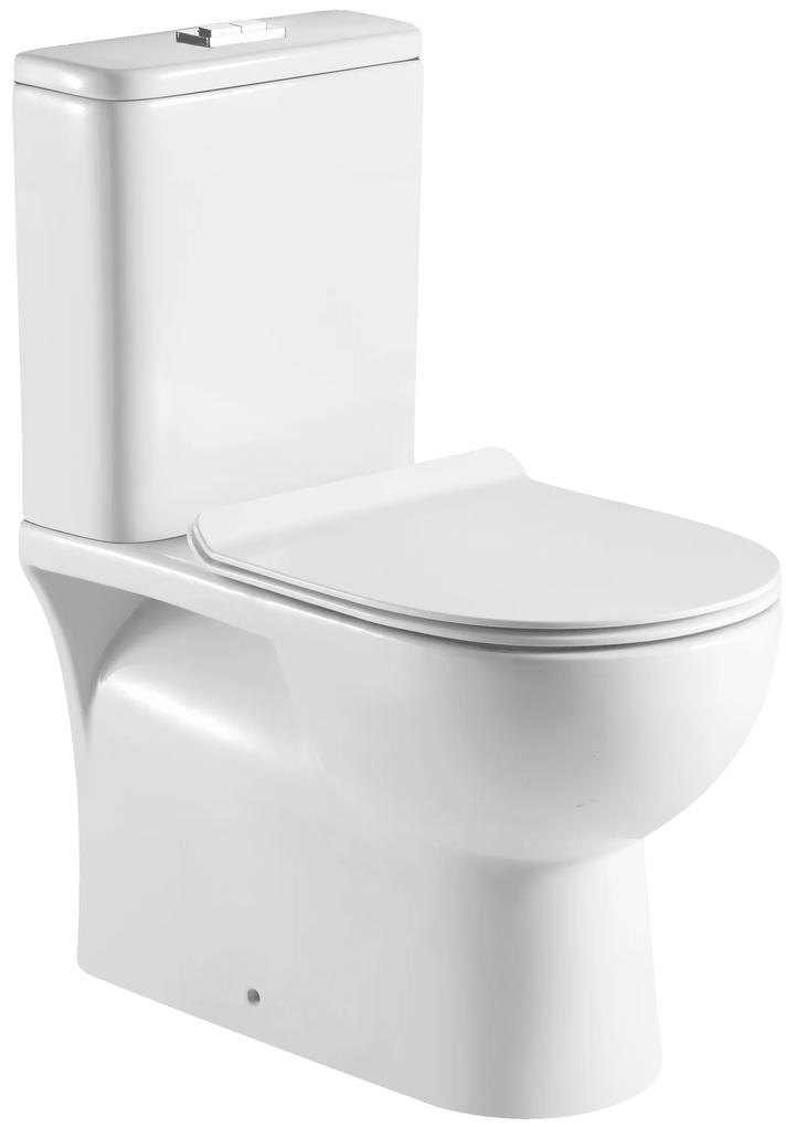 Badstuber Siena duoblok staand toilet met reservoir en zitting