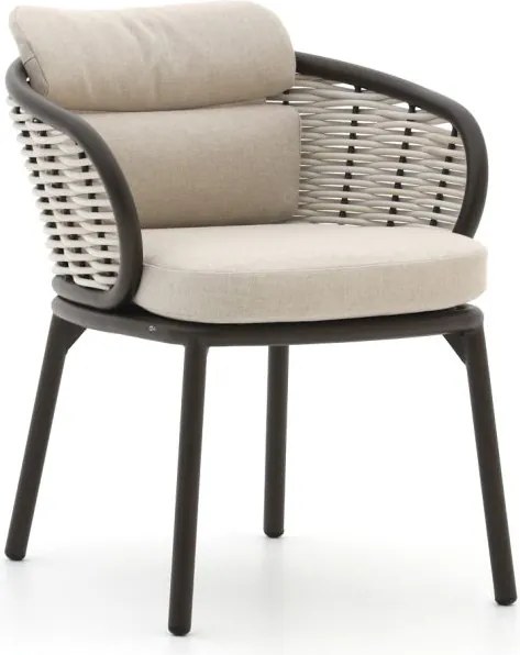 Dining tuinstoel | Apple Bee Pine Key | Wicker (vlechtwerk) | Wit | Kees Smit Tuinmeubelen