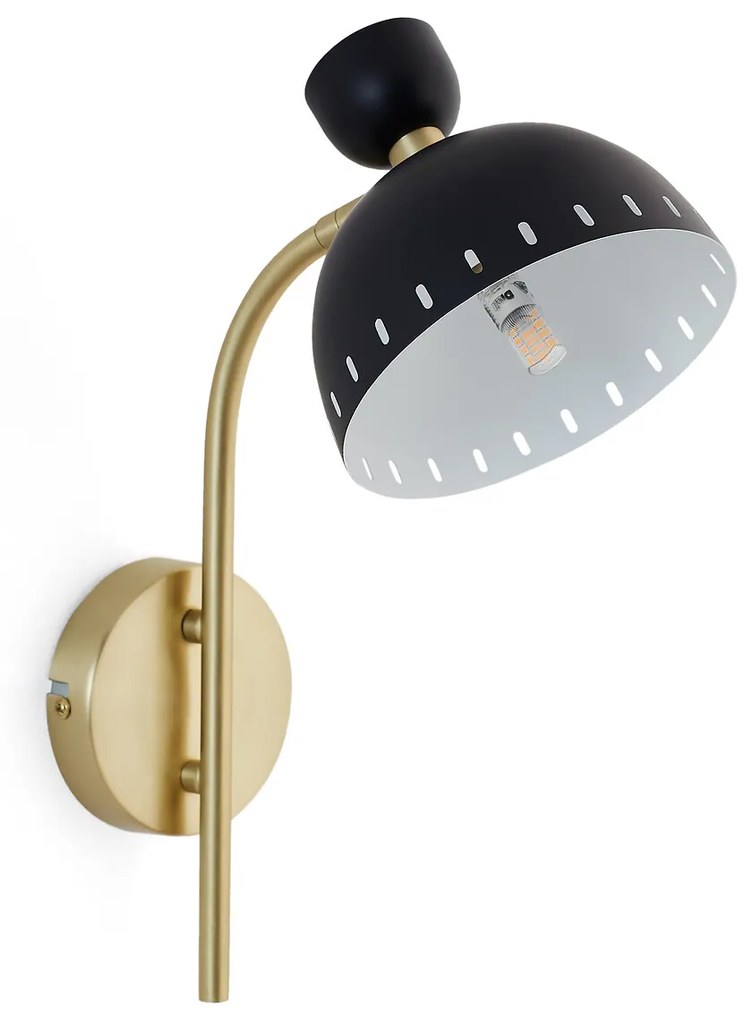 Wandlamp in metaal, Richy