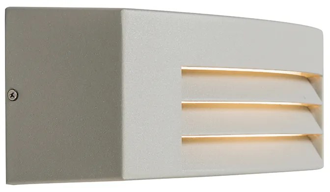 Moderne wandlamp grijs IP44 - Hurricane 1