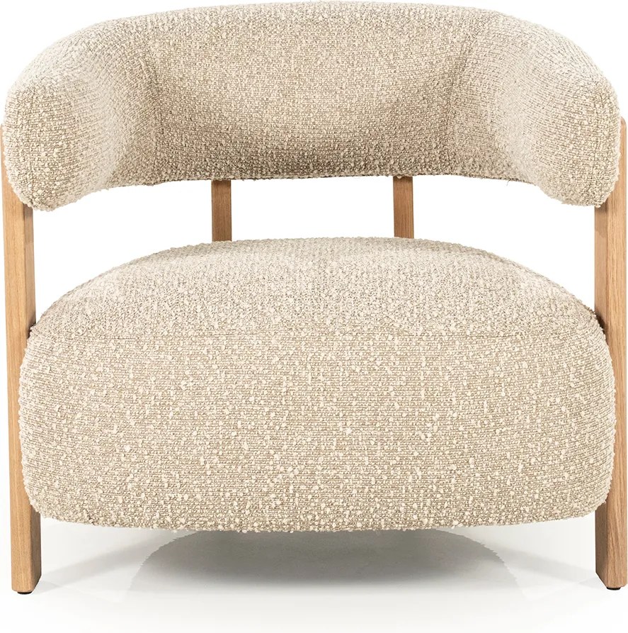 Armleuningstoel Boucle Taupe