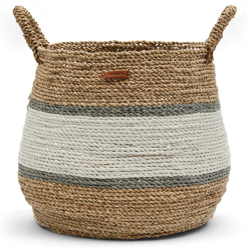 Rivièra Maison - Ocean Breeze Basket L~ - Kleur: bruin