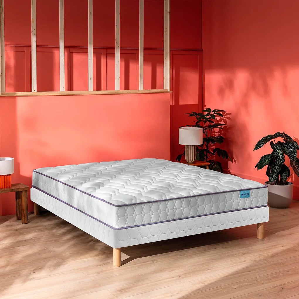 Ensemble matras veren en lattenbodem, Morning Routine
