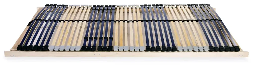 vidaXL Lattenbodem met 42 latten 7 zones 140x200 cm