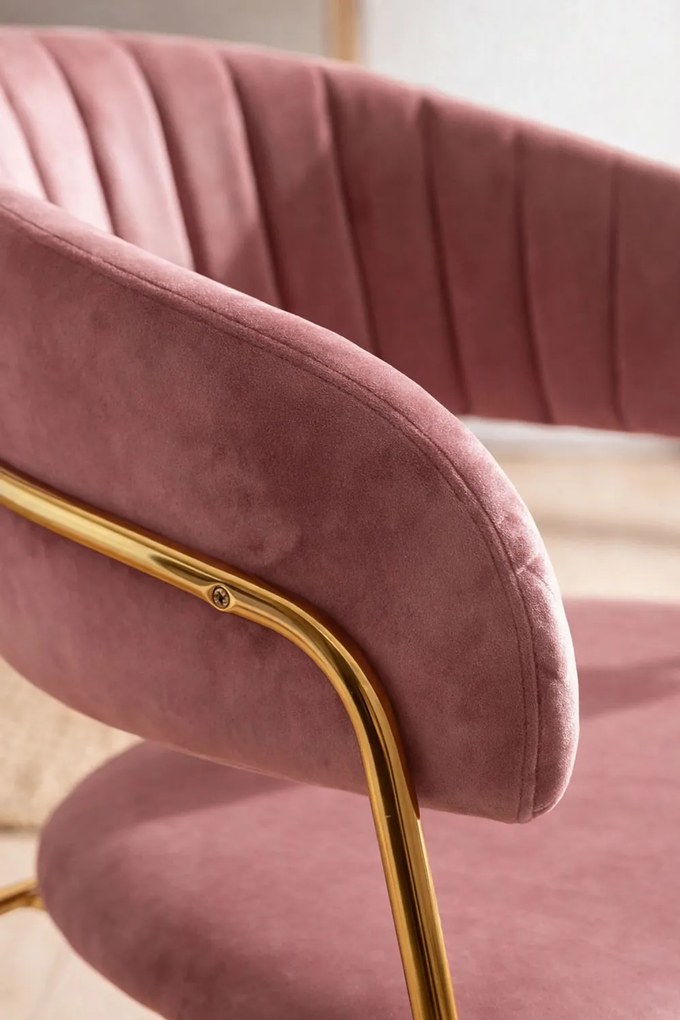 Moniel Foud Fluwelen Stoel