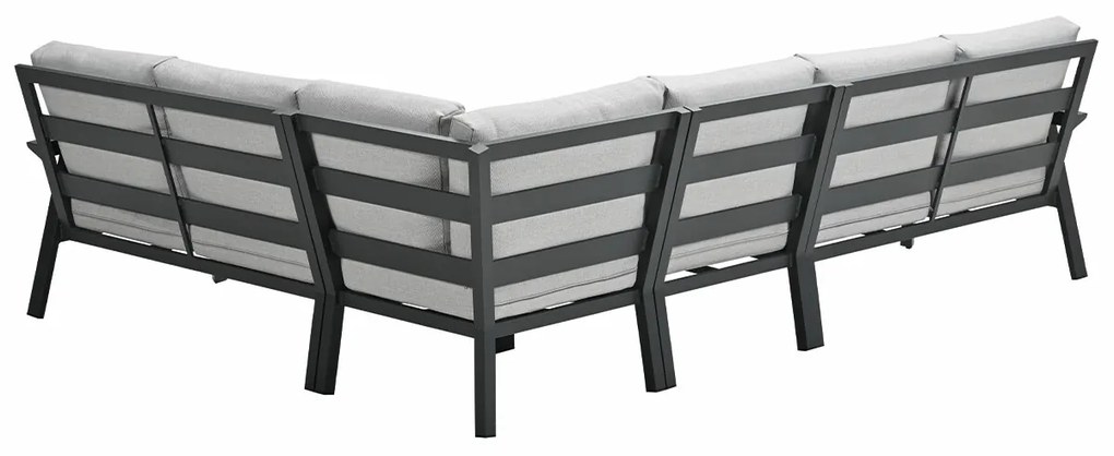 Garden Impressions Lissabon lounge dining set 4-delig - valley sand