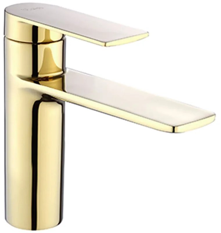 Wastafelkraan Rea Storm Gold Low