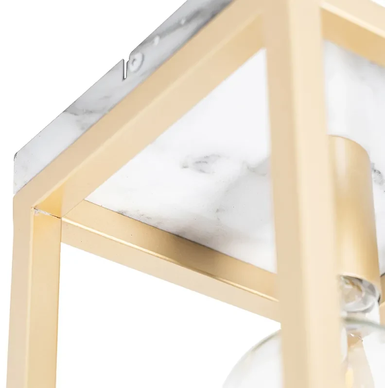Rose Goud Hanglamp aan een koord 1x E27 / 60W / 230V