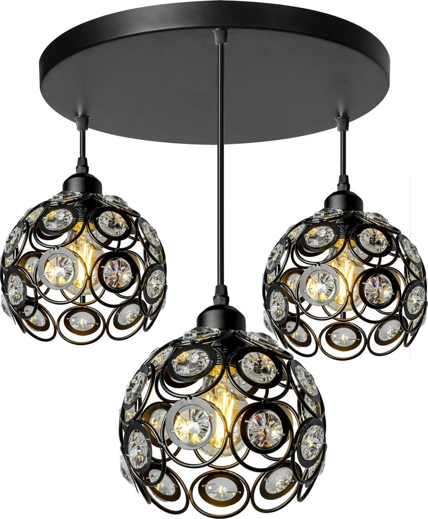 HANGLAMP BAL CRYSTAL APP209-3CPR