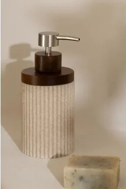 Wassila Poliresinzeepdispenser Naakt Beige - Sklum