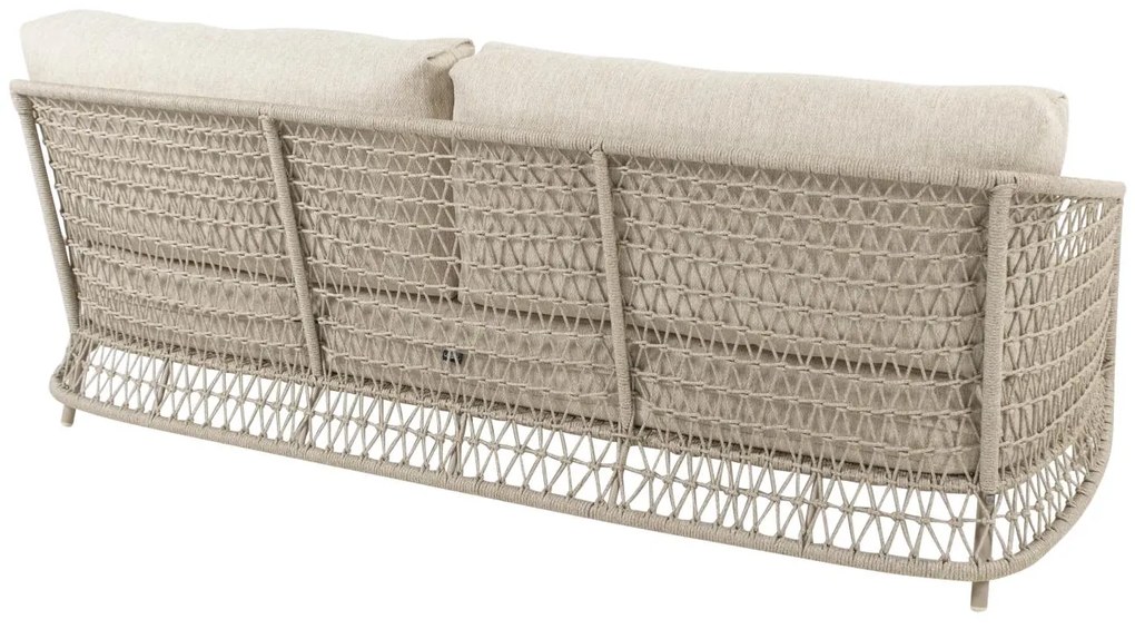 4 Seasons Outdoor Puccini 3-zits loungebank  Loungebank    beige weerbestendig